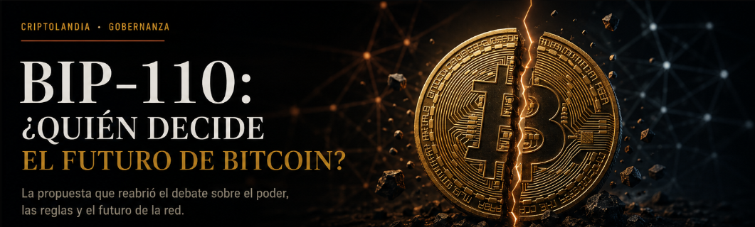 BIP-110: gobernanza y futuro de Bitcoin