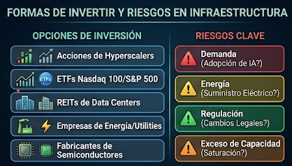 Gráfico explicativo sobre el balance entre ROIC vs WACC, depreciación de aceleradores GPU y la eficiencia en el uso de capital.